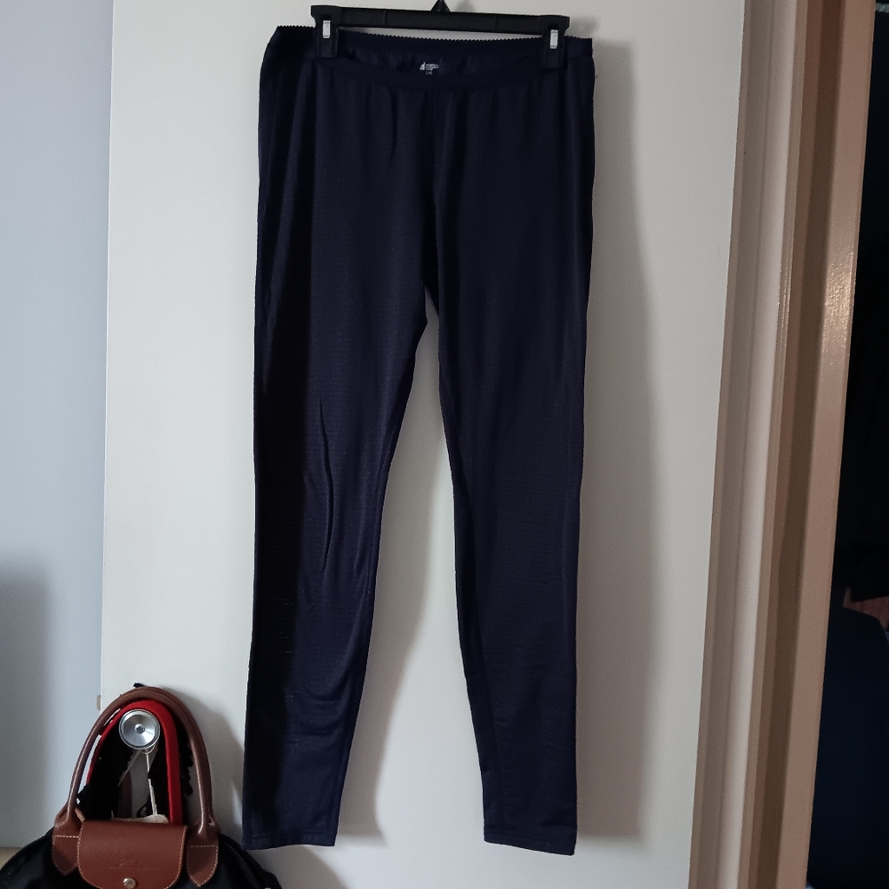 MEC Blue Polartec Thermal Long Johns Pants L